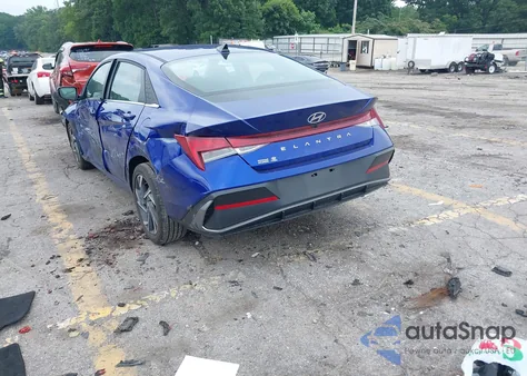 2025 Hyundai Elantra Sel Convenience из США, поврежденный, VIN KMHLS4DG0SU966362